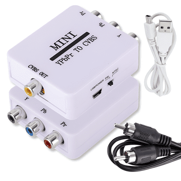 YPBPR u CVBS pretvarač + kabelski adapter Adapter za sliku i zvuk