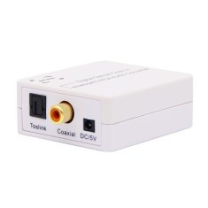 Koaksijalni / TOSLINK optički audio pretvarač - 2 x RCA činč / 3,5 mm priključak
