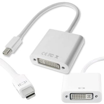 Adapter za MiniDP DISPLAYPORT na DVI MacBook HQ