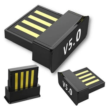 Mini adapter Bluetooth 5.0 + EDR USB 2.0 20m BT adapter prijemnik