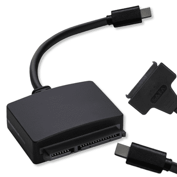 USB-C adapter za 2,5" SATA diskove tipa C pretvarač diska HDD