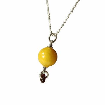 Ogrlica s mliječnim jantarom - Baltic Amber Collier