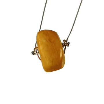 Ogrlica s mliječnim jantarom - Baltic Amber Collier