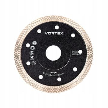 DIJAMANTNA PILICA ZA REZANJE GRES 115 MM VORTEX ZA REZANJE GLAZIRANE KERAMIKE