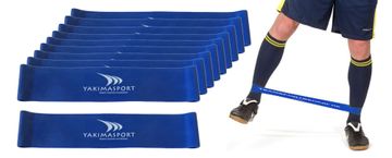 Fitness traka - set od 20 PLAVIH traka s visokim otporom