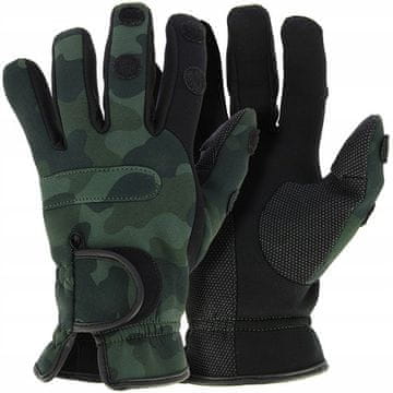 Ngt Neoprenske rukavice bez prstiju Camo. XL