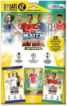 Topps Match Attax 22/23 - UEFA Champions Pack 2 kolekcionarski paket