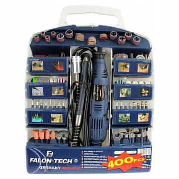 Falon-Tech Mini brusilica 270 W + fleksibilna osovina + 400 dodataka