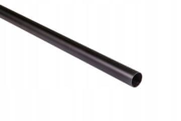 Šipka za namještaj crna fi 25mm cijev 60cm