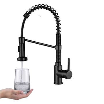 Kuchinox Samostojeća slavina za sudoper Spring Loco Black