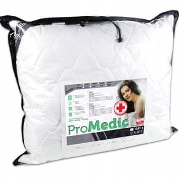 Hipoalergenski jastuk za spavanje 70x80 cm medicinski debljine 95°C
