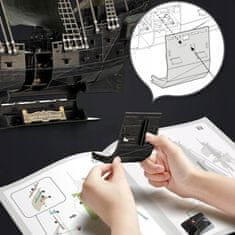 Bic 3D slagalica Osveta kraljice Ane 293 dijela LED verzija L522h