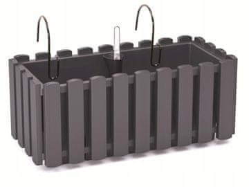 Prosperplast Boardee Fencycase 400W balkonska kutija | Antracit