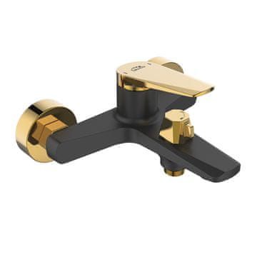 Laveo Rubio Black Gold zidna slavina za kadu