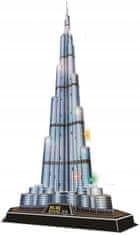 Bic KUBIČNA ZABAVNA SLAGALICA 3D LED BURJ KHALIFA 136 DIJELOVA - L133H