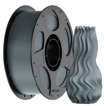 ANYCUBIC PLA tekstura srebrnog filamenta 1 kg
