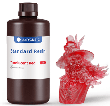 ANYCUBIC Standard prozirna crvena 1kg