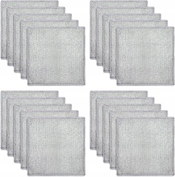 Žičane kuhinjske krpe 20x20 cm za pranje posuđa 20 kom.