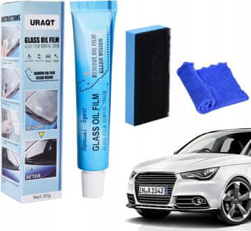 Sredstvo za uklanjanje mrlja s automobilskih prozora 30 g - Uklanja mrlje, ulje, vodootporno