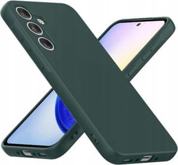 Zelena tanka silikonska zaštitna maskica za Samsung Galaxy A35 5G 2024