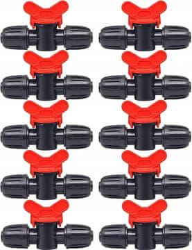 Kontrolni ventili za traku za navodnjavanje 1/2" 10 komada Navodnjavanje