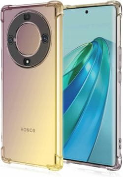 Zaštitna maska za Huawei Honor Magic 6 Lite TPU, gradijentna ljubičasto-zlatna