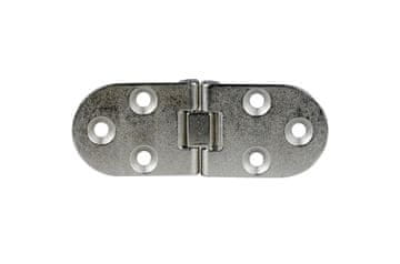Strojni šarnir za sklopivi stol 80 x 30 mm čvrsti ZnAl Strojni šarnir za sklopivi stol 80 x 30 mm čvrsti ZnAl zlatni