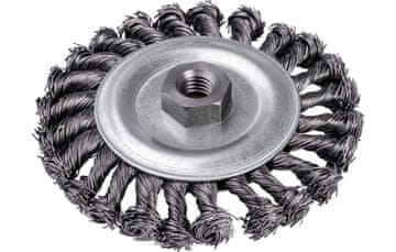 DREL Žičana disk četka 125 mm, M14, uvijena žica