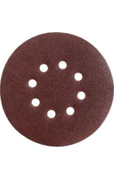 DREL Brusne ploče 125 mm, P180, čičak, s rupama,