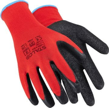 STALCO S-Latex R-Eco poliesterske rukavice od 23 cm