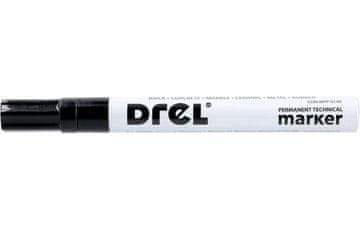 DREL Crni uljni marker, 2,5 mm, okrugli vrh