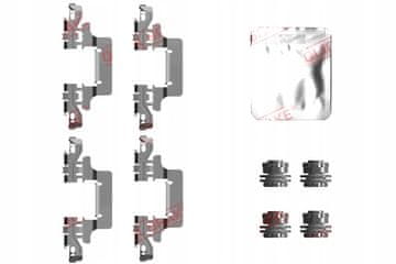 Quick Brake 109-0129 Komplet dodatne opreme, kočione pločice