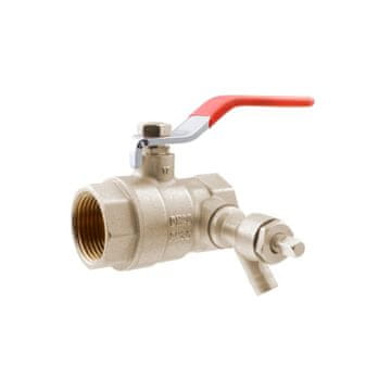 Idmar Kuglasti ventil 3/4" s odzračnikom za vodu GW/GW (DN20)