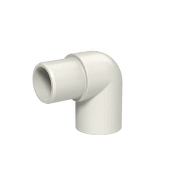Idmar 1" PVC koljeno s nastavkom 90° za vodu, lijepljeni sustav - hladna voda