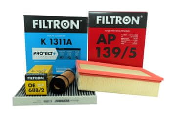 3x Filtr filtron Audi A3 TT 1.8 2.0 TFSI 2012-
