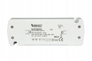 Napajanje za namještaj za LED trake 75W 24V DC univerzalni konstantni napon