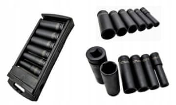 Set udarnih nastavka 1/2, dugi 10-21