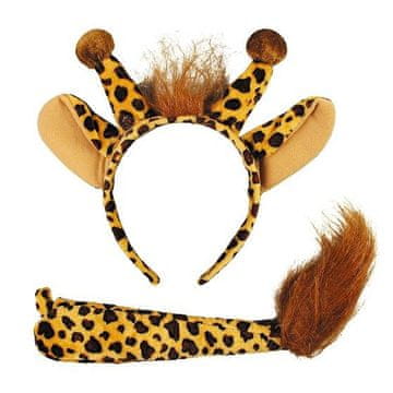 MADAGASKAR SAFARI MELMAN SET TRAKA ZA GLAVU S REPOM ŽIRAFE