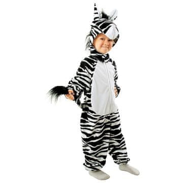 ZEBRA ODIJELO 134/140 KOMBINEZON PRUGASTE BIJELO-CRNE