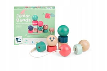 BS Toys , Drveni blokovi za navoje Smajlići