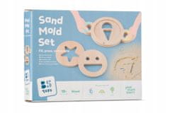 BS Toys , set drvenih kalupa za pijesak