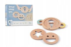 BS Toys , set drvenih kalupa za pijesak