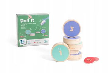 BS Toys , Drvena arkadna igra Roll the Discs