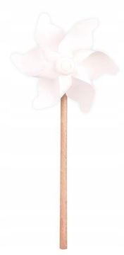 Bard Drvena vjetrenica bijela 30 cm
