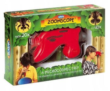 TY Prijenosni mikroskop Zoomscope s iluminatorom