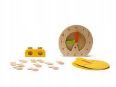 BS Toys Drvena edukativna igra Digitalni i analogni sat