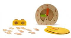 BS Toys Drvena edukativna igra Digitalni i analogni sat