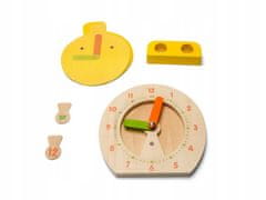 BS Toys Drvena edukativna igra Digitalni i analogni sat