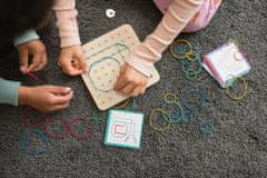 BS Toys Geoplan Montessori drvena manipulativna ploča