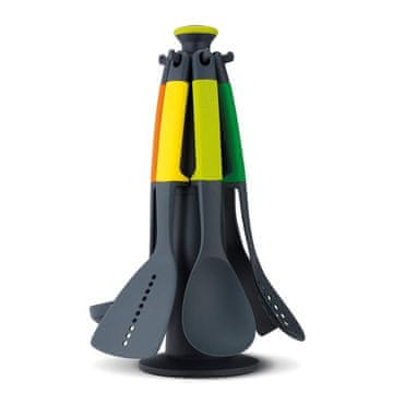 Joseph Joseph Multicolor Elevate NOVI set kuhinjskog alata na stalku